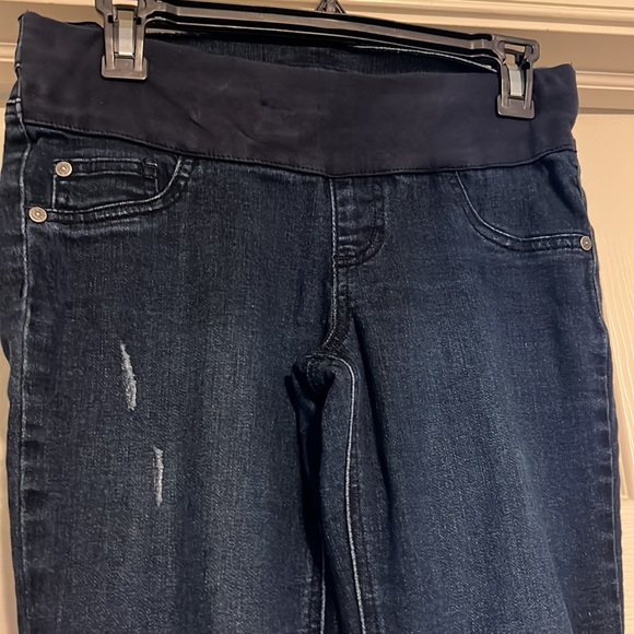 Indigo Blue Maternity Jeans - Picture 3 of 7